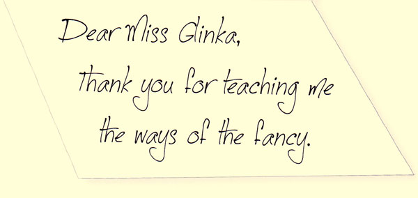 Fancy Thank You Card